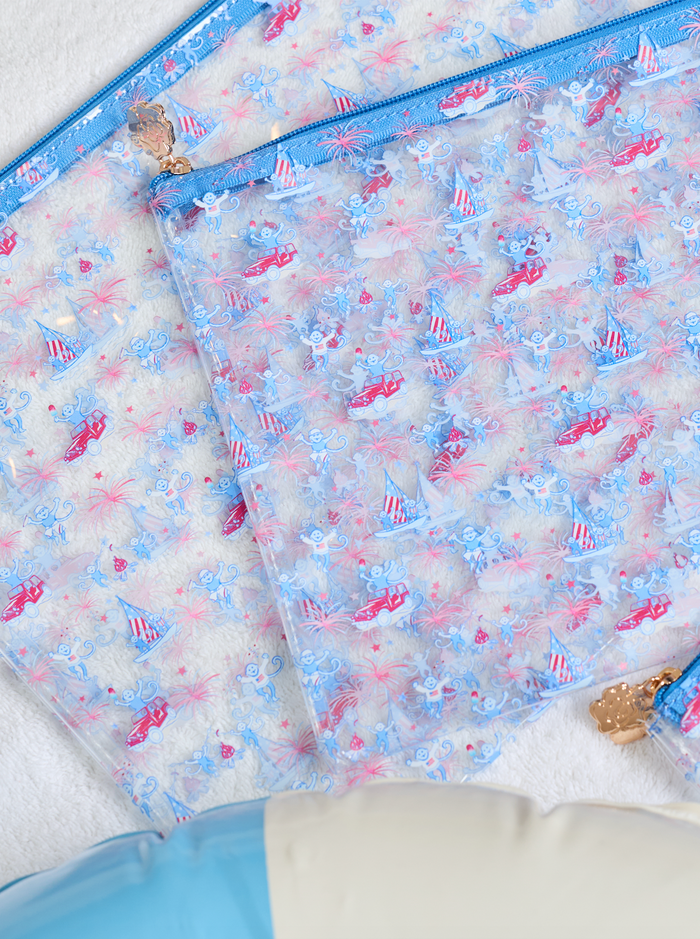Fireworks and Friends PVC Project Bag - Medium