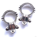 Fleur Eyelets in Silver in ⅞” from Tawapa