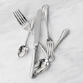 Fortessa 1.5.110.00.003 Medici 6 13/16" 18/10 Stainless Steel Extra Heavy Weight Bouillon Spoon - 12/Pack