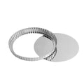 Fox Run Stainless Steel Tart Pan With Removable Bottom 9" Quiche Baking Pan