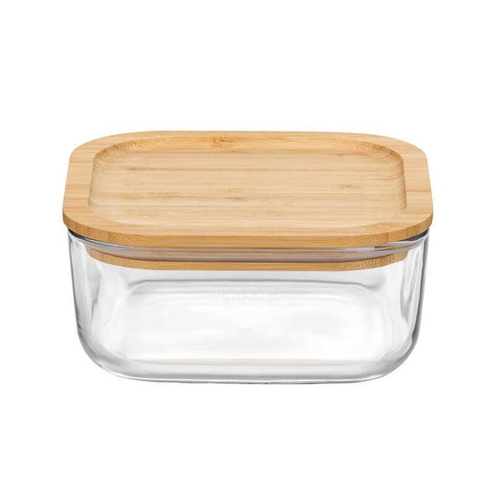 Frigoverre Bamboo 15x15 cm Contenitore Per Alimenti Quadra
