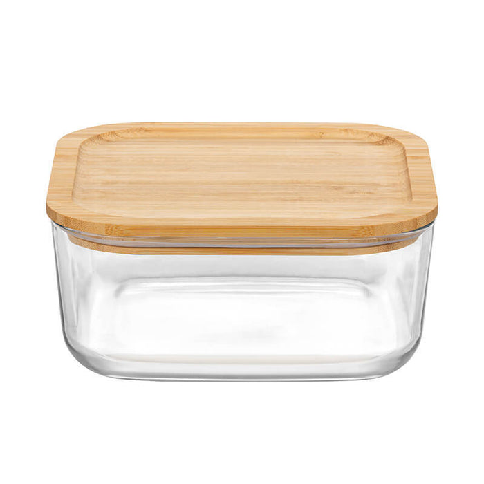 Frigoverre Bamboo  19x19 cm Contenitore Per Alimenti Quadra