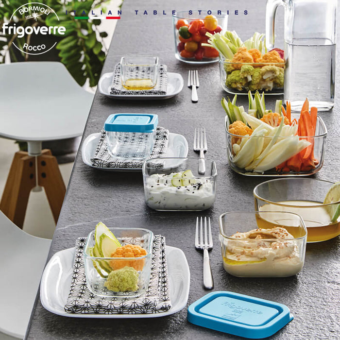 Frigoverre Classic 19x19 cm Contenitore Per Alimenti Quadra