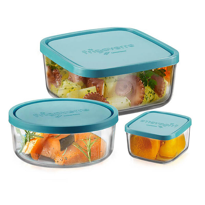 Frigoverre Classic Set 3 Pz Contenitori Per Alimenti