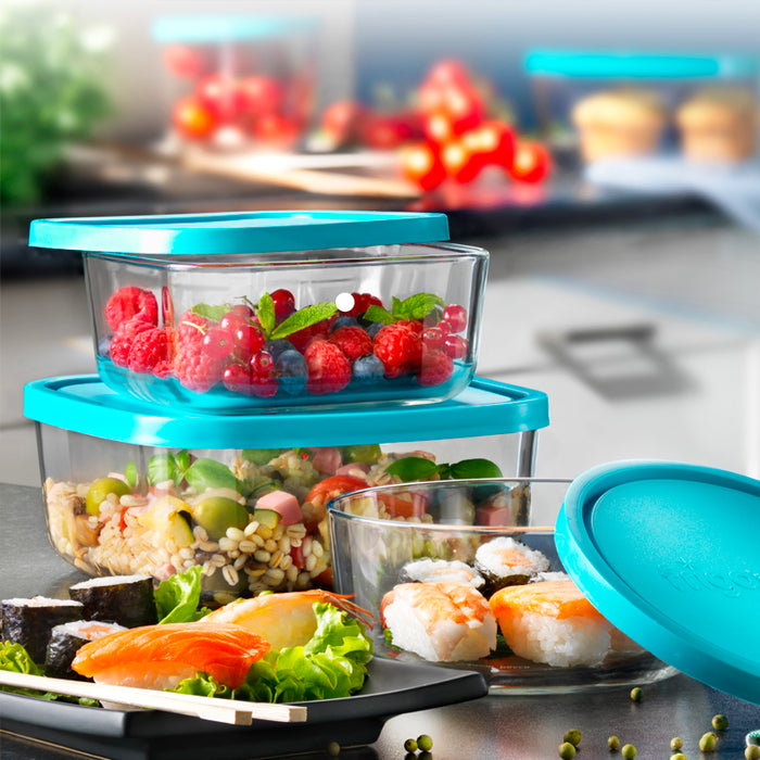 Frigoverre Classic Set 3 Pz Contenitori Per Alimenti