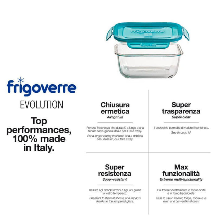 Frigoverre Evolution 22 cm Azzurro