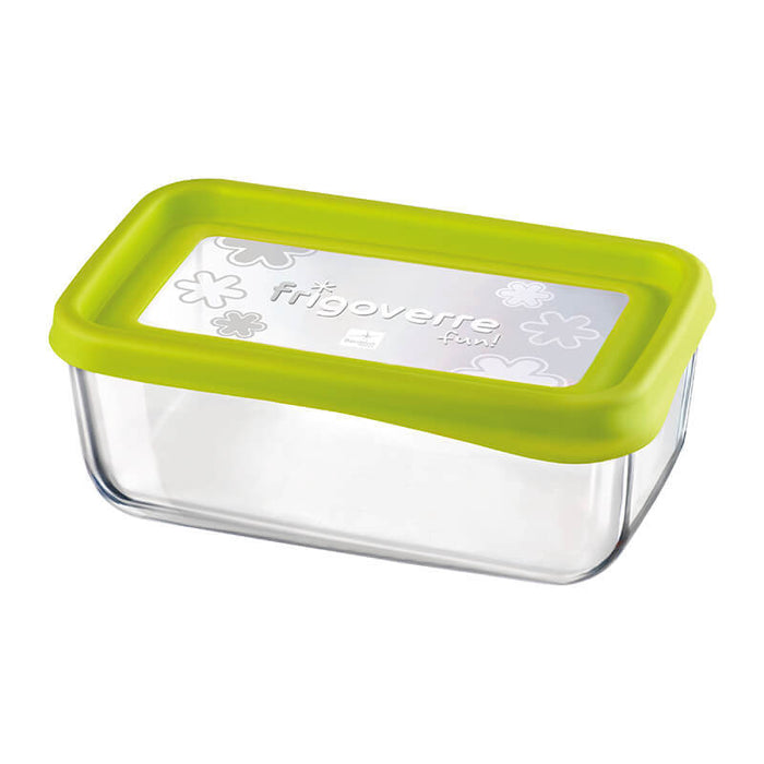 Frigoverre Fun 21x13 cm System Contenitore Per Alimenti Verde