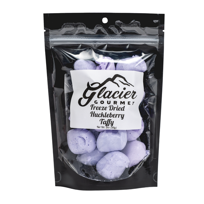 Glacier Gourmet Freeze Dried Huckleberry Taffy 2oz