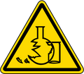 Glass Hazard _ ISO label