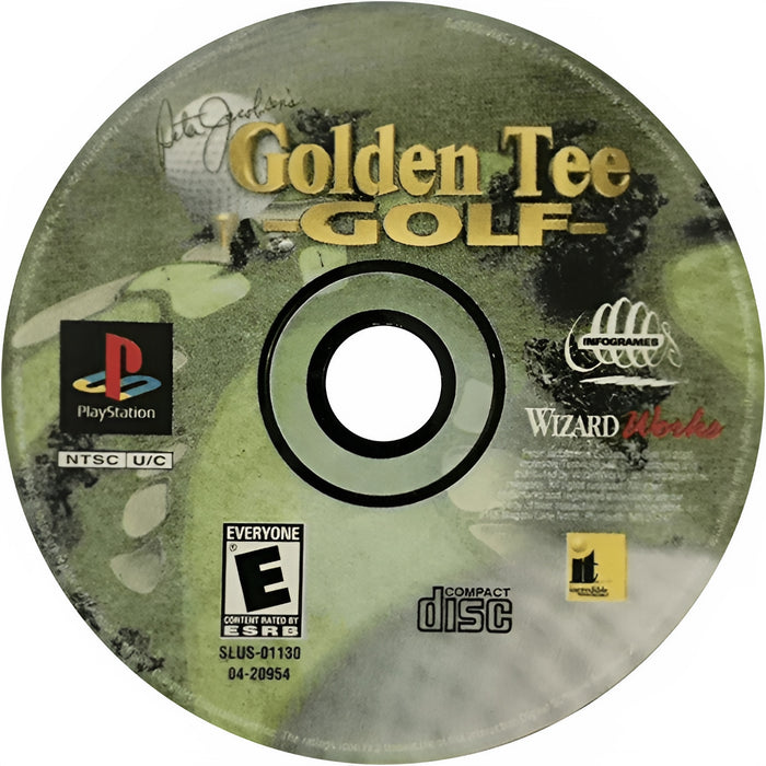 Golden Tee Golf Playstation - Video Game - Used - CaveGamers - Image 3