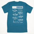 Graflectics PNW Salmon T-Shirt