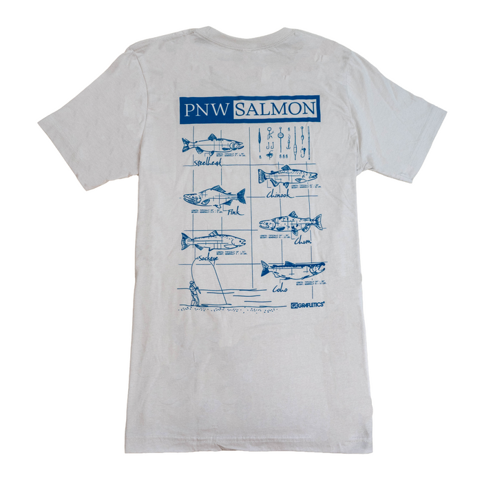 Graflectics PNW Salmon T-Shirt