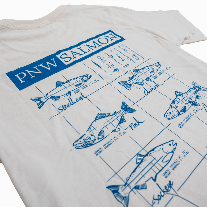 Graflectics PNW Salmon T-Shirt
