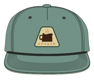 Grafletics Hat Oregon Coffee