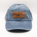 Grafletics MIO Salmon Washed Denim Hat