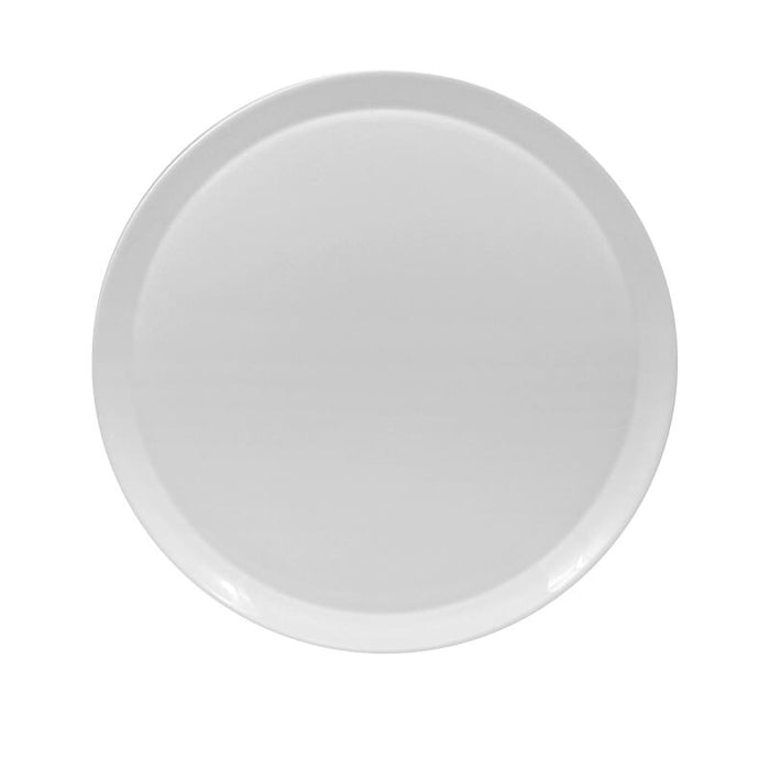 Grangusto Piatto Pizza 33 Cm Set 6 Pz In Vetro Opale Bianco