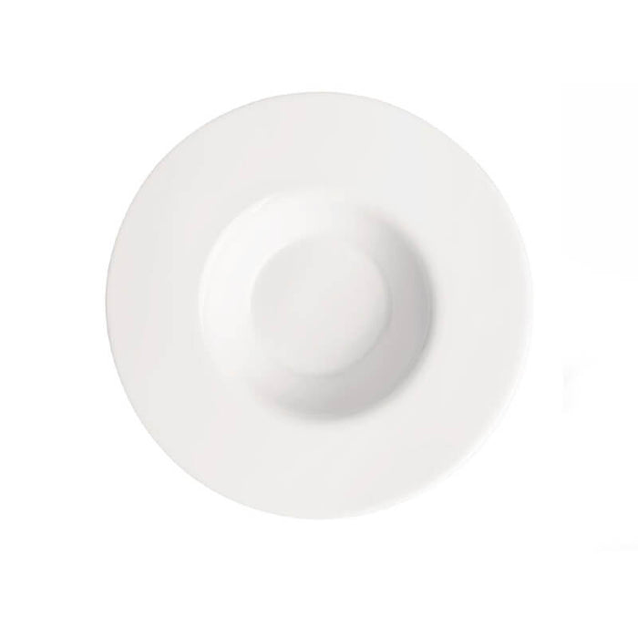 Grangusto Ronda Piatto Risotto 27 Cm Set 6 Pz In Vetro Opale Bianco