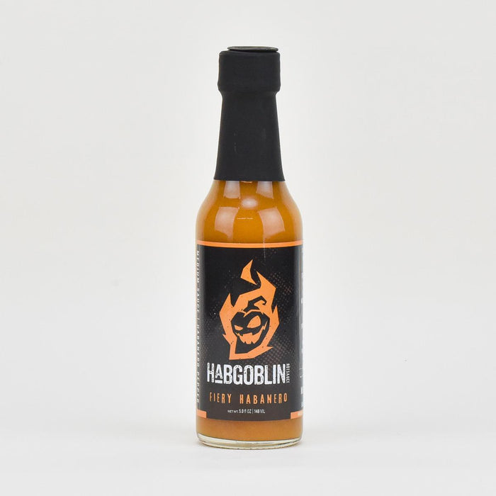 Habgoblin Fiery Habanero Hot Sauce, 5oz front