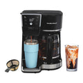 Hamilton Beach 2-Way Drip Coffee Maker & Single Serve Coffee Machine