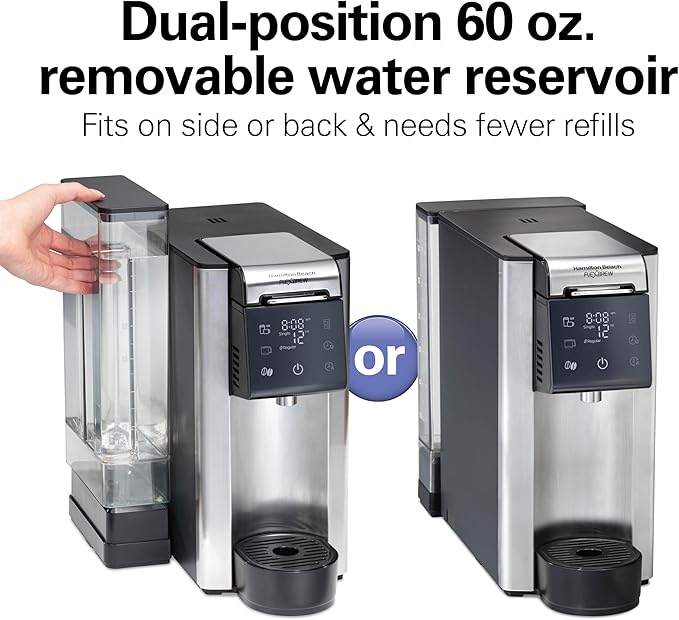 Hamilton Beach Flexbrew Advanced 5-in-1 Drip & Single Serve Coffee Maker