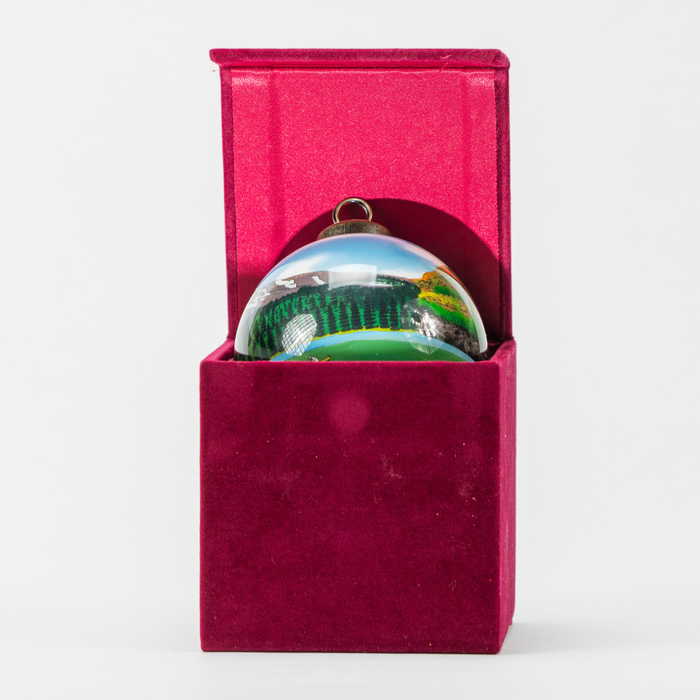 Hand-Painted Oregon Glass Ornament
