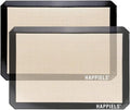 HAPPIELS Baking Mats for 15 inch Baking Sheets 2-Pack Nonstick