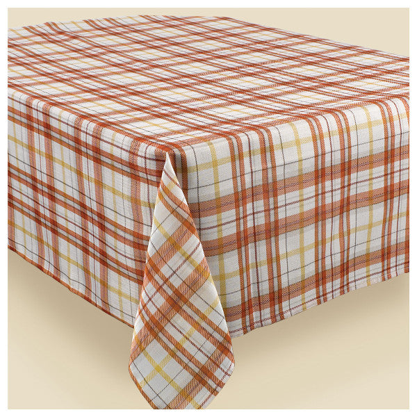 Harvest Plaid Table Cover