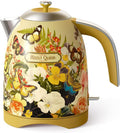 Hazel Quinn X Eduardo Recife Electric Water Kettle 1.7 Liters(57oz), Floral