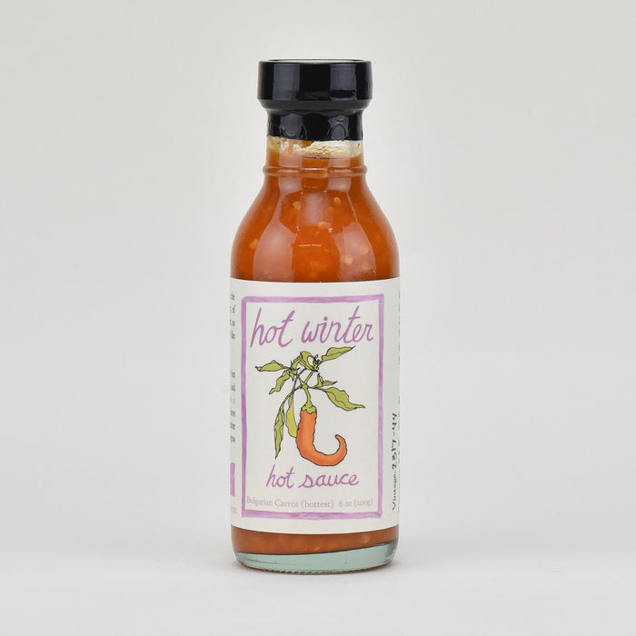 Hot Winter Bulgarian Carrot Hot Sauce front of bottle