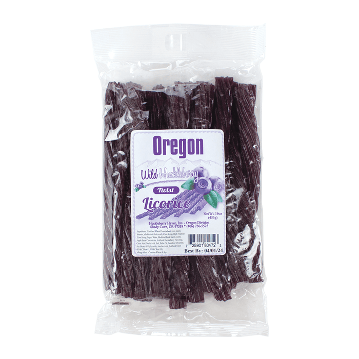 Huckleberry Haven Licorice Twists front
