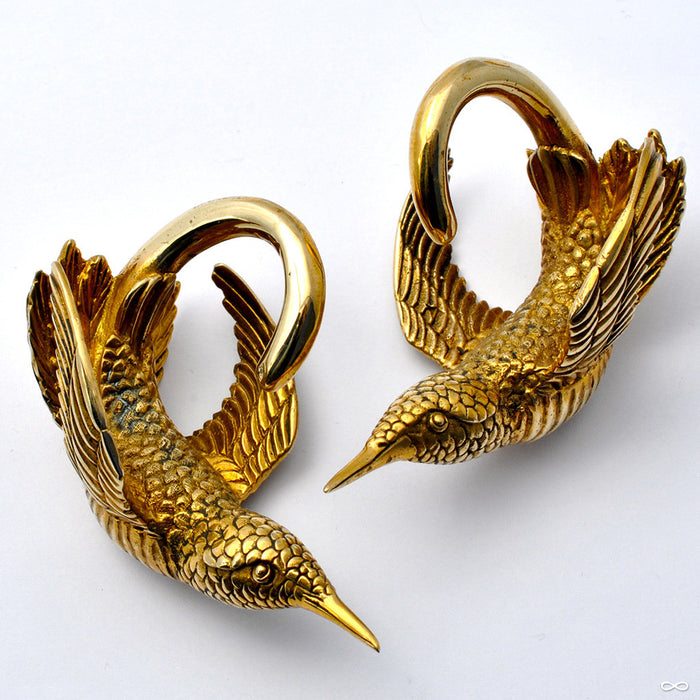 Hummingbird Weights from Tawapa in Brass
