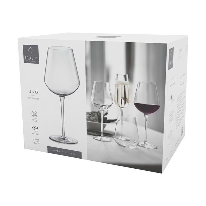 InAlto Uno Medium Calice Vino 47,0 cl Set 6 Pz