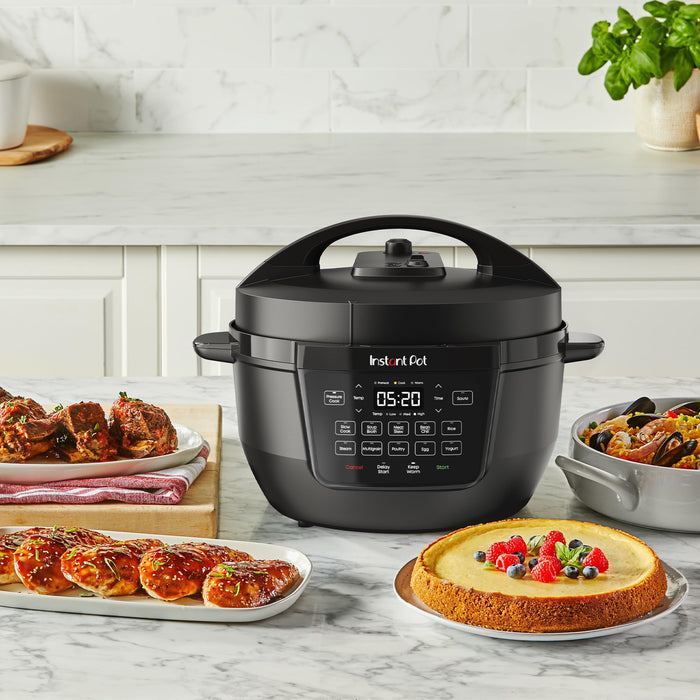 Instant Pot Rio Wide 7.5 Qt 7-in-1 Electric Pressure Cooker, WhisperQuiet