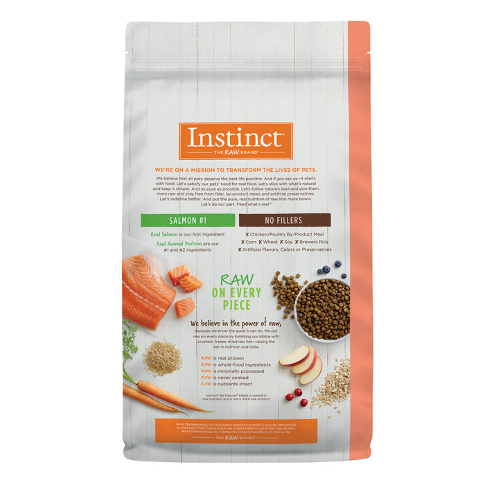 Instinct Dog Food Be Natural Real Salmon & Brown Rice Recipe Dry Dog Food