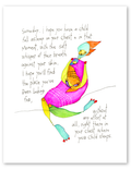 international sleeping child print