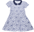Ishtex Purple Tiger Print Active Girls Dress