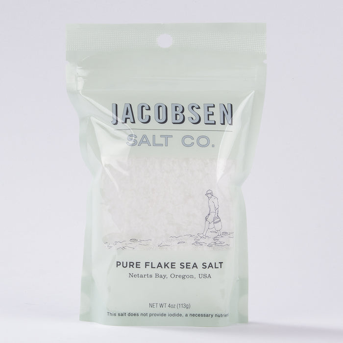 Jacobsen Salt Co. Hand-Harvested Pure Sea Salt, 4oz.