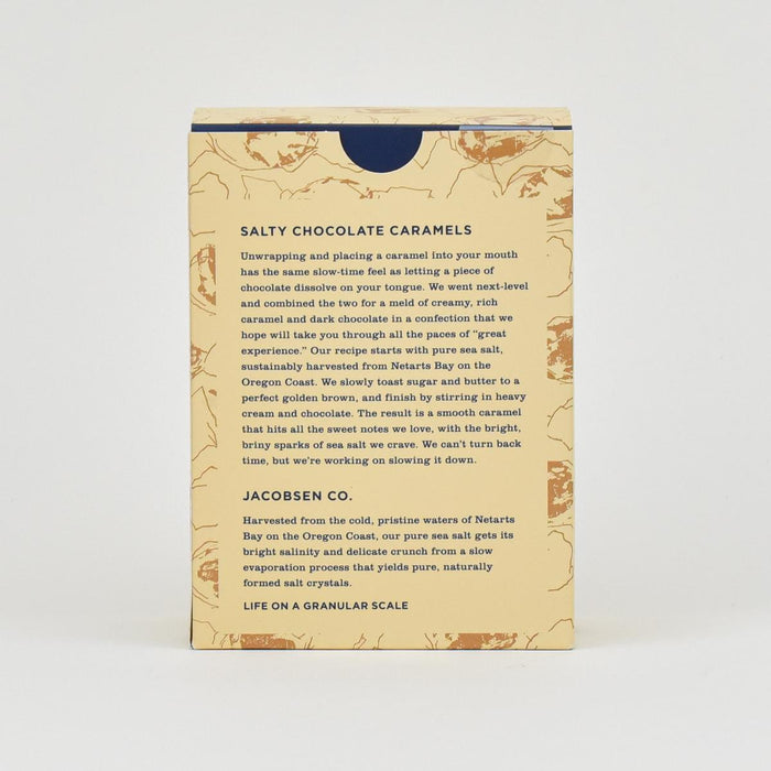 Jacobsen Salt Co. Salty Chocolate Caramels, 6.5oz mission statement