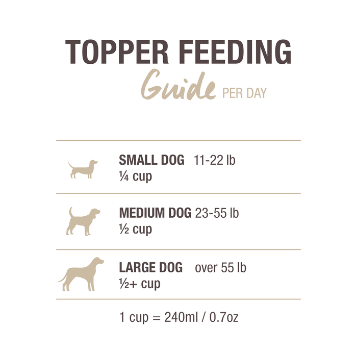 K9 Natural Dog Freeze Dried Food Lamb & Venison Topper, 3.5oz