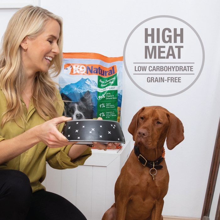 K9 Natural Dog Freeze Dried Food Lamb & Venison Topper, 3.5oz