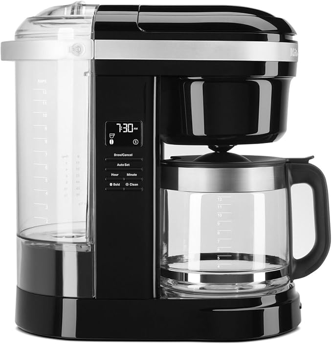 KitchenAid 12 Cup Drip Coffee Maker with Spiral Showerhead, KCM1208