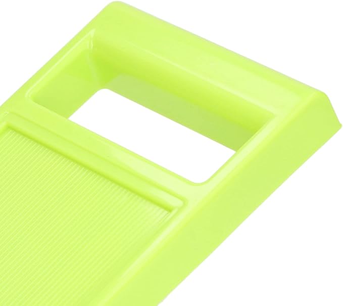 Kodrily Vegetable Slicer, 4.25 x 10.8in Potato Slicer for Chips, Plastic Handheld Vegetable Chopper Kitchen Cutter with Stainless Steel Blades and Ergonomic Handle for Carrot