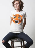 Ladies Crying Tiger Tee