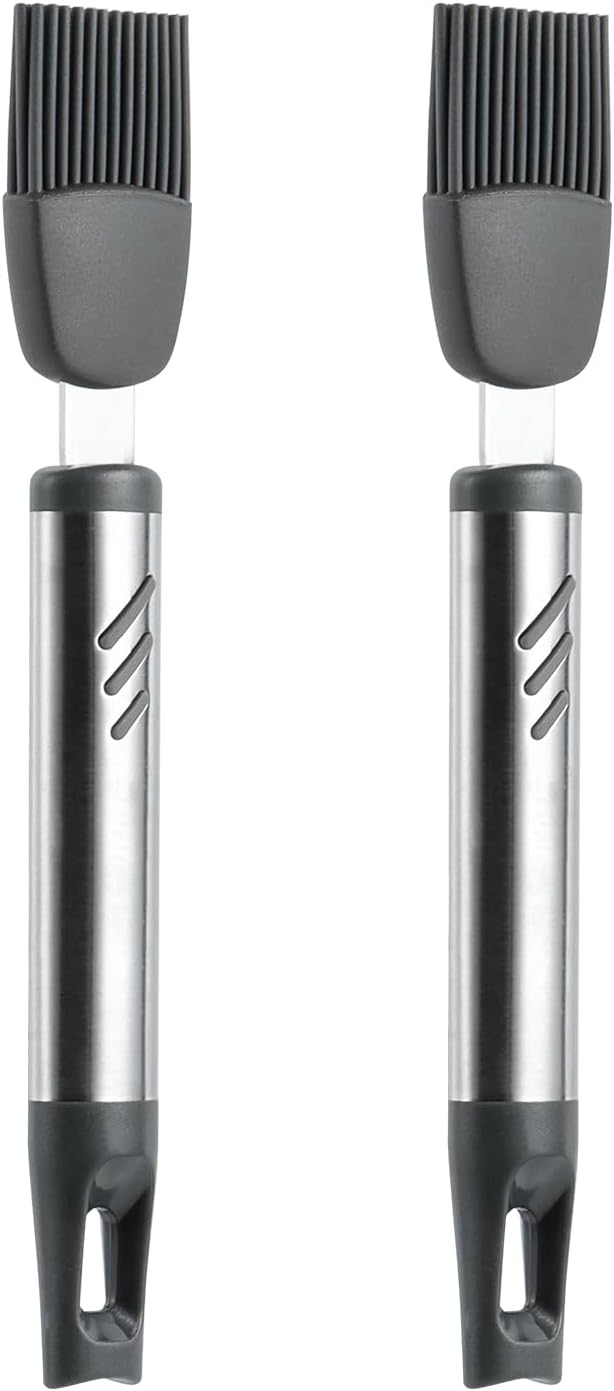 Lebabo Silicone Grill Brush for Oil and Sauce, Set of 2 Basting Brush