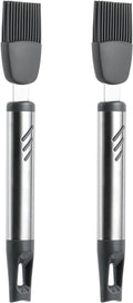 Lebabo Silicone Grill Brush for Oil and Sauce, Set of 2 Basting Brush
