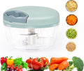 LGURT Garlic Chopper, Pull-String Vegetable Onion Mincer