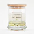 Light Up Sage & Lemongrass Botanical Gel Candle front