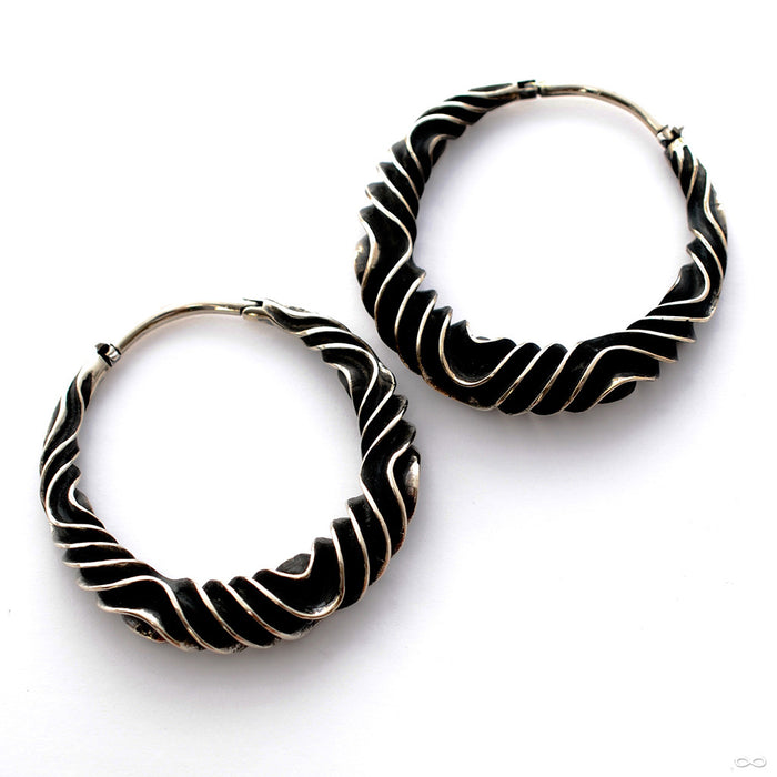 Liquid Mind from Maya Jewelry in White Brass