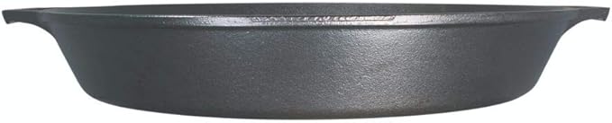Lodge Pre-Seasoned Cast Iron Skillet with Dual Loop Handles, 17 Inches