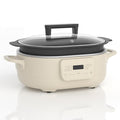 MAGNIFIQUE 6 Quart Multi-Cooker with 8-in-1 Casserole Programmable Slow Cooker, Dutch Oven, Pasta, Nonstick, Oven Safe Pot to 500°F Oatmeal